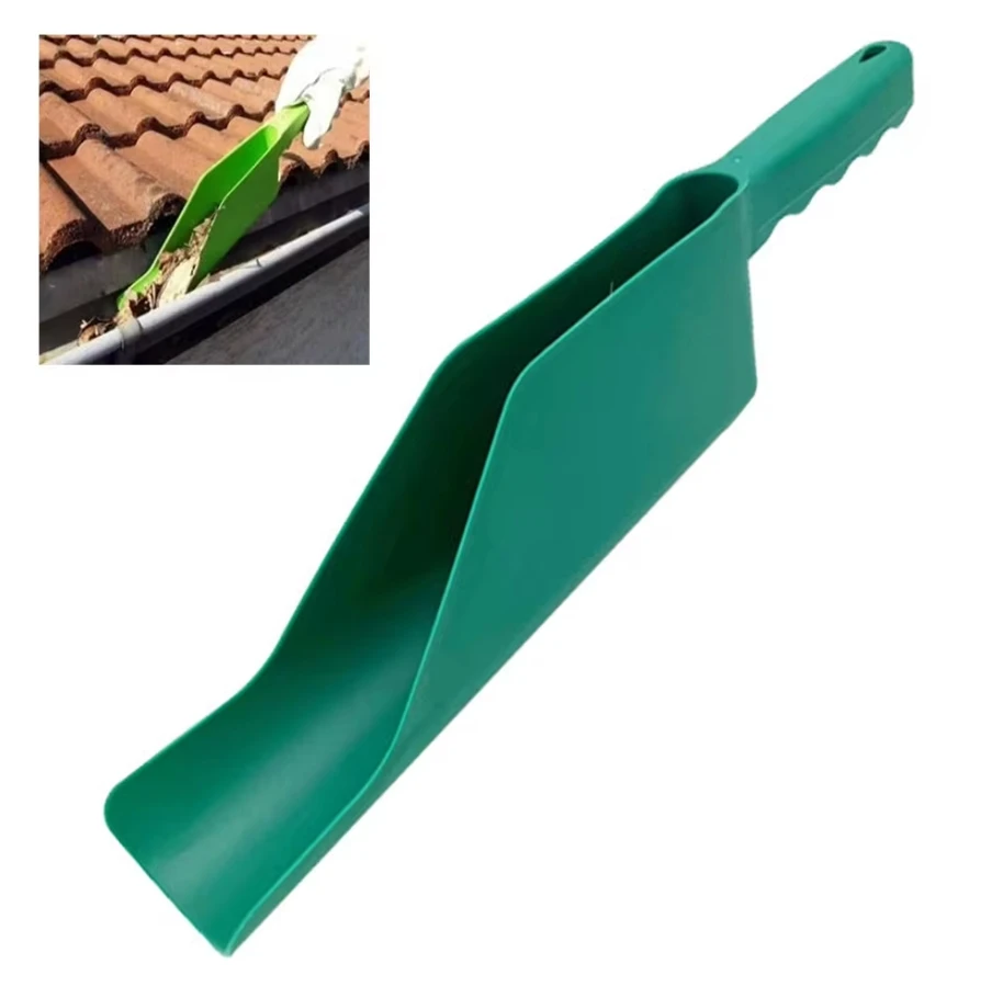 Gutter Scoop Home Garden Roof Leaf Gutter Cleaning Shovel Tool Multipurpose Dirt Debris Remove Tool