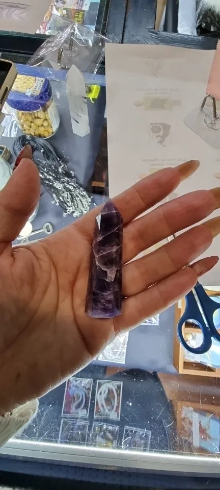 Aura Rose Quartz Stone photo review