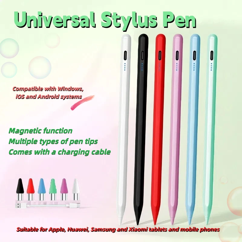Stylus Pen Universal For Android IOS Touch Screen Capacitive Pen for iPad Apple Pencil Drawing Huawei Xiaomi Phone