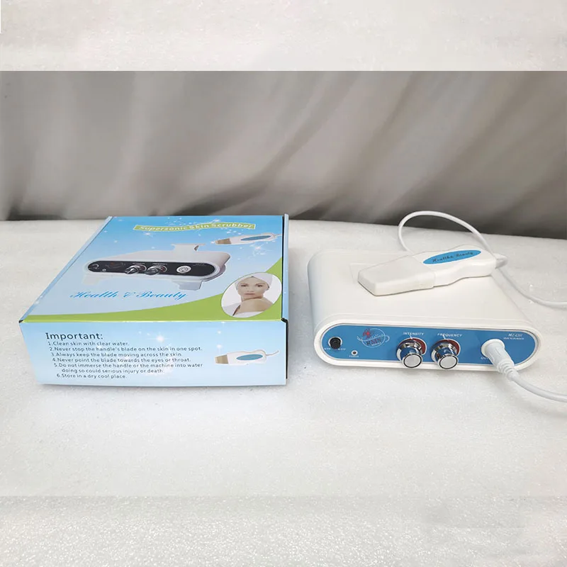 Hot Products Electric Facial Scrubber Spatula Machine Face Ultrasonic Skin Scrubber