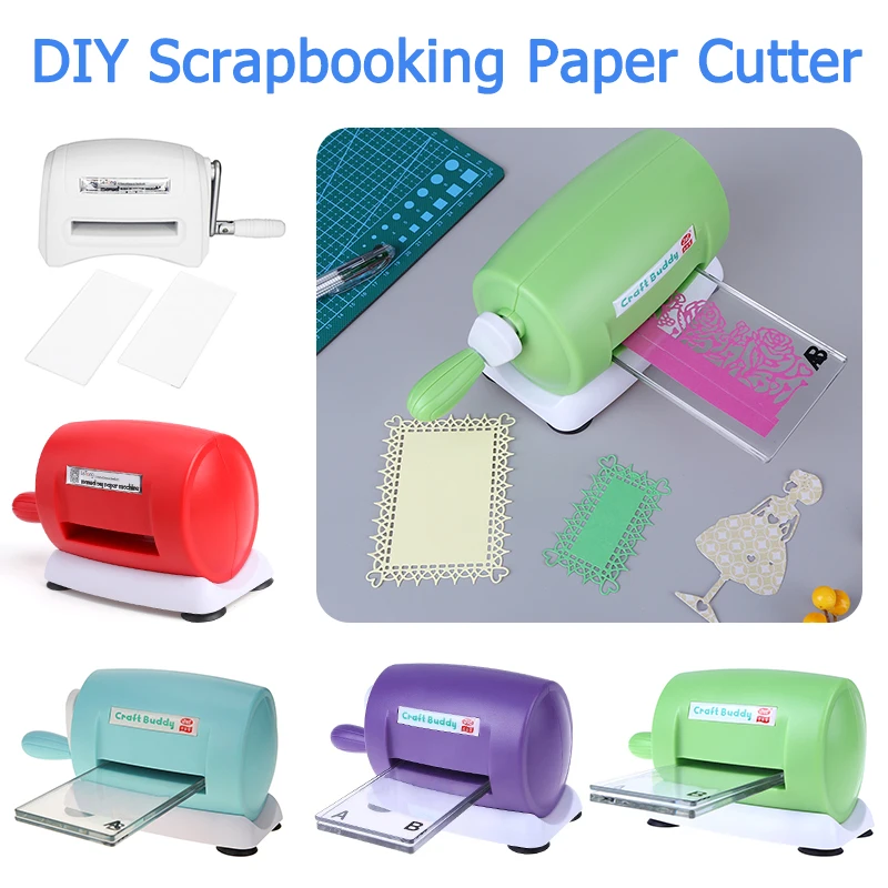 Plastic Scrapbook Die Cutter Embossing Machine Home PC DIY Scrapbooking