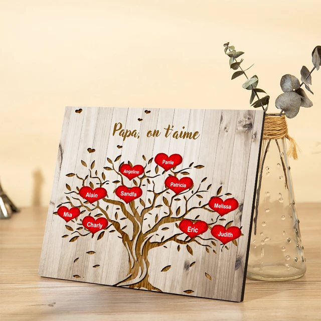 Personalized Family Tree Signs for Mother's Day - Customized and Unique  Gifts for Mom – tauezhon