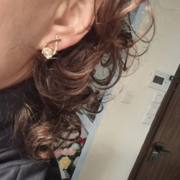 Korean Style Fashion Cross Stud Earrings photo review