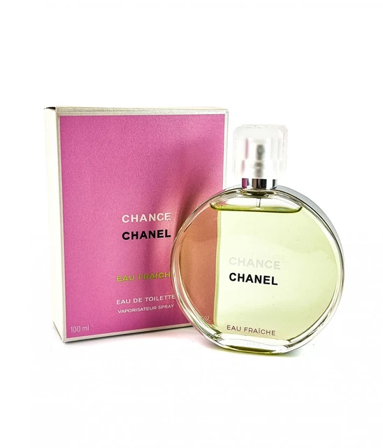 Parfum Chanel Chance Eau fraîche pour femmes, eau de toilette de qualité  supérieure, 100 ml