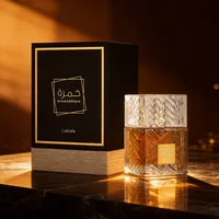 Lattafa Khamrah Eau de Parfum 100ml - Parfum oriental sucré pour homme avec pomme, cannelle et vanille - Longue tenue extrême 3