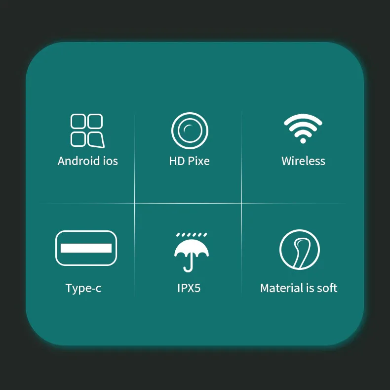 Description Picture 4 of itemEarwax Removal Wifi Ear Cleaning Otoscope Integrated Wireless Medical Safe Ear Pick Tool Camera Electric Ear Wax Remover