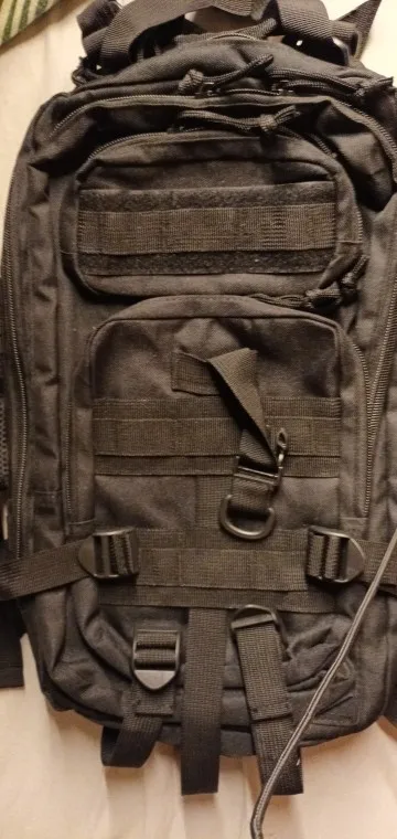 Sac à Dos Tactique 25L – Compact Étanche avec Système MOLLE