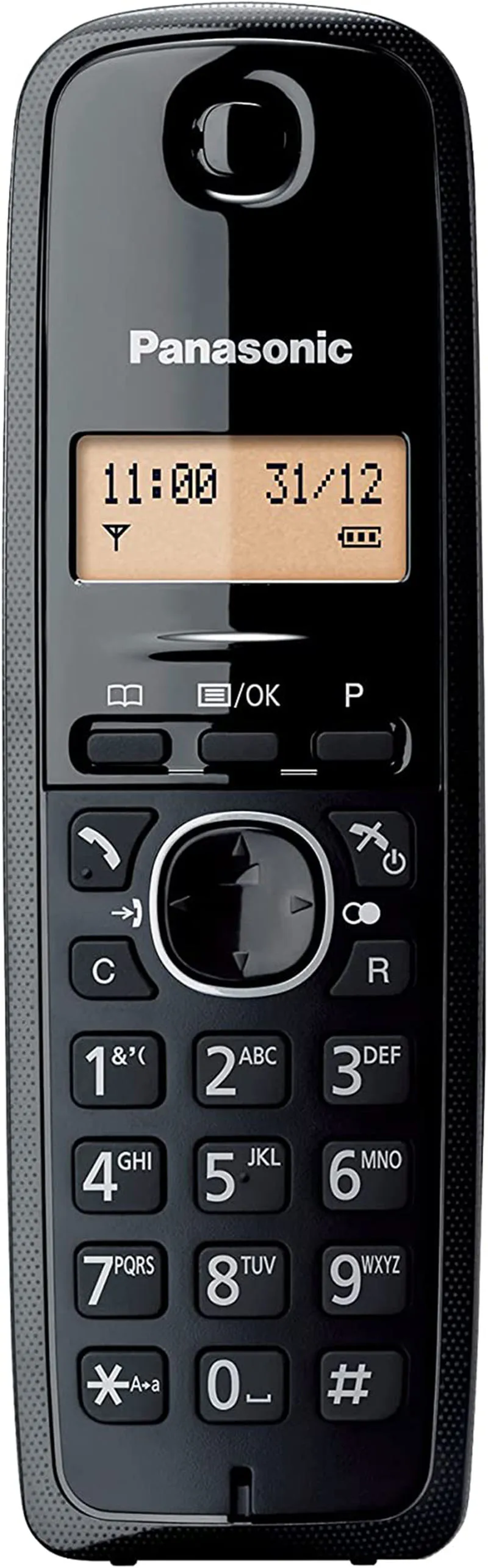 Panasonic oferta del día  Panasonic KXTG1611SPW telefono fijo inalambrico  Teléfonos inalambricos