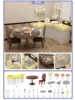 Original  Miniature Items Doll House Accessories And Furniture Family Football Tennis Kitchen Bedroom Toys For Girls Boy 6