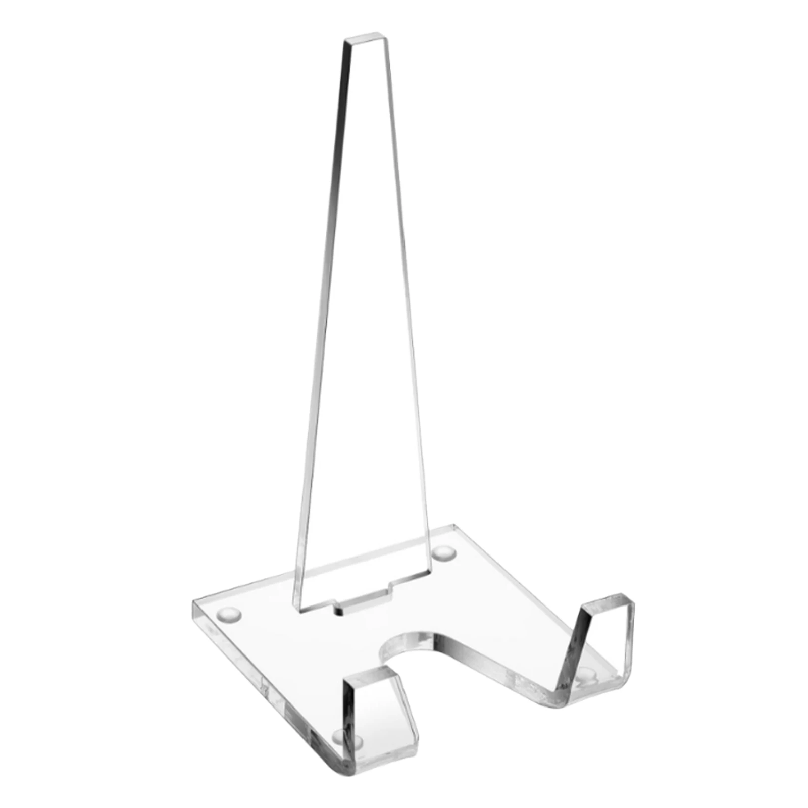 Plate Stands Acrylic Tabletop Picture Frame Display Rack Art Craft Display Holder for Home Living Room Office 1Pcs acrylic display stand