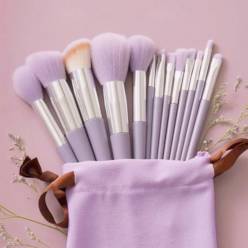 

13Pcs Makeup Brushes Set for Maquillage Beauty Cosmetic Powder Eyebrow pencil，eye shadow eyeliner brush Concealer Makeup Too