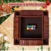 Shut The Box Dice Game,2-4 Player Family Wooden Board Table Math Games for Adults and Kids,Classroom,Home,Party 3