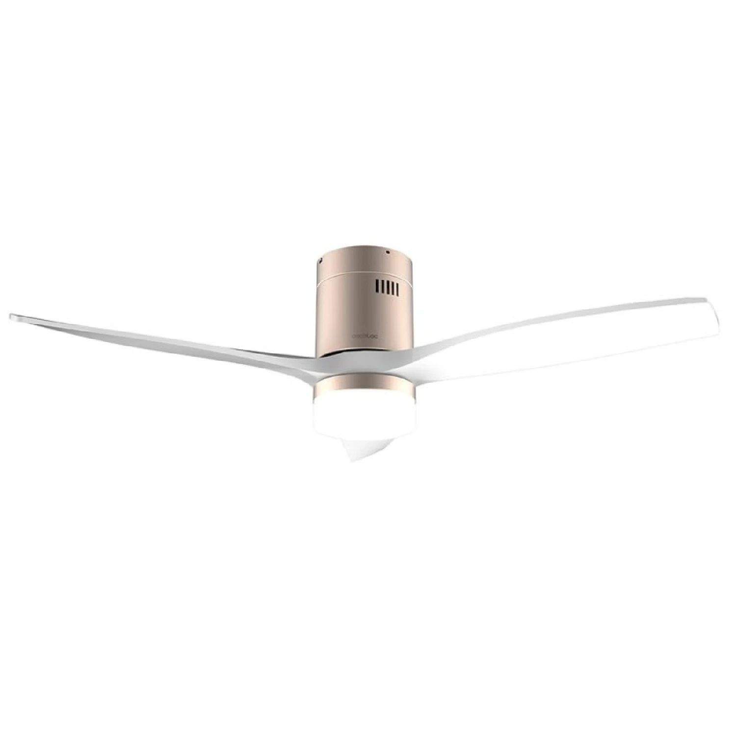 Cecotec Ventilatore da soffitto con luce EnergySilence Aero 5600 Aqua GoldWhite Connected Cecotec