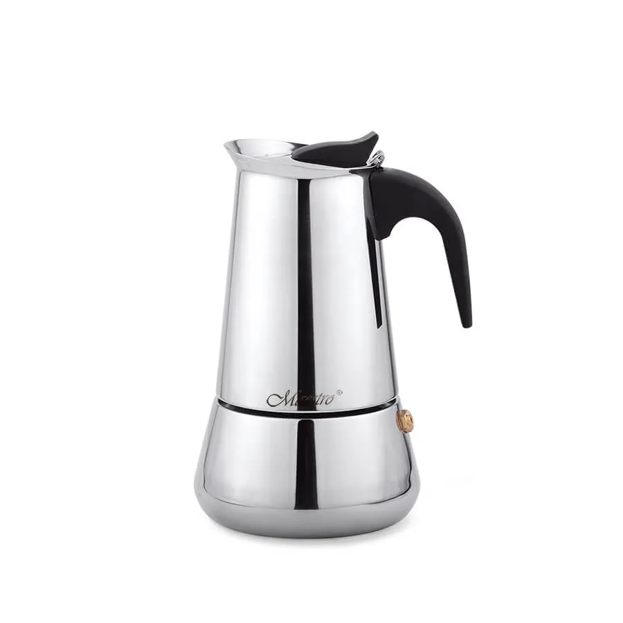 Cafetera Maestro 4 tazas mr-1660-4 plateada