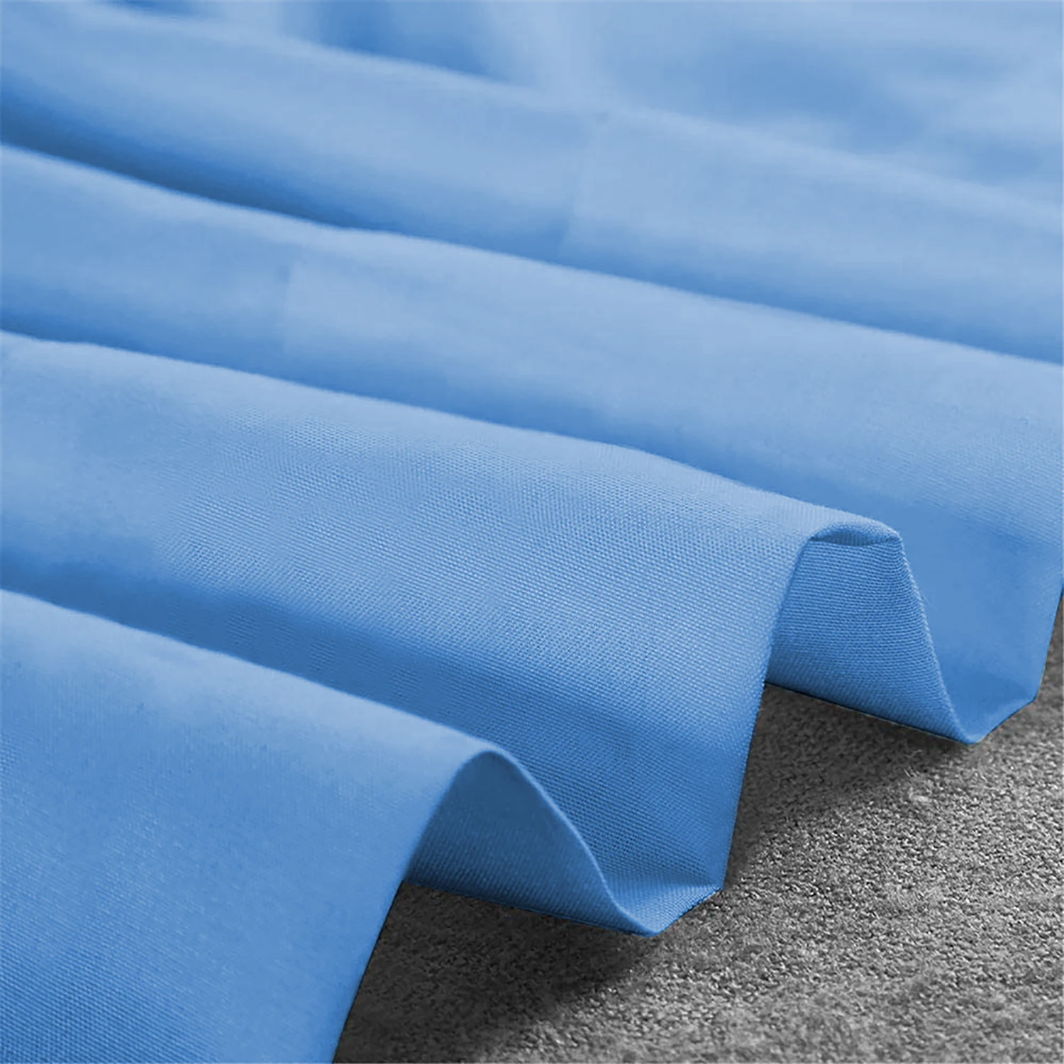 GREATOYAR Juego de Sábanas, Set de Sabanas con 3 Piezas, Sábana Bajera Ajustable, Sábana Encimera y Funda de Almohada Larga, 3 Piezas, 100% Poliéster, para Cama 90x190cm, para Cama 90x200cm, Azul - Imagen 2