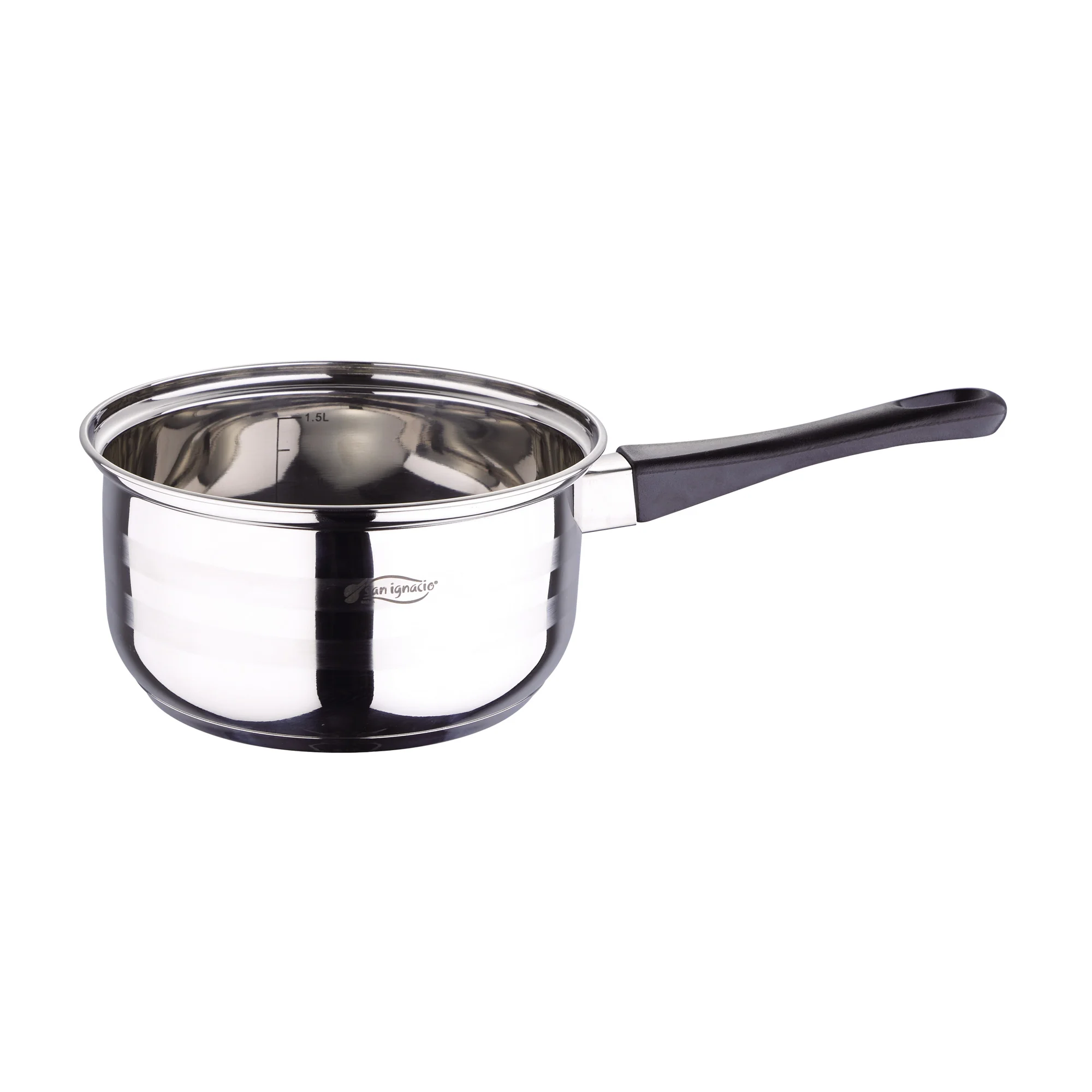 Set da cucina San Ignacio 5 pezzi in acciaio inossidabile con padelle Optimum Plus per induzione