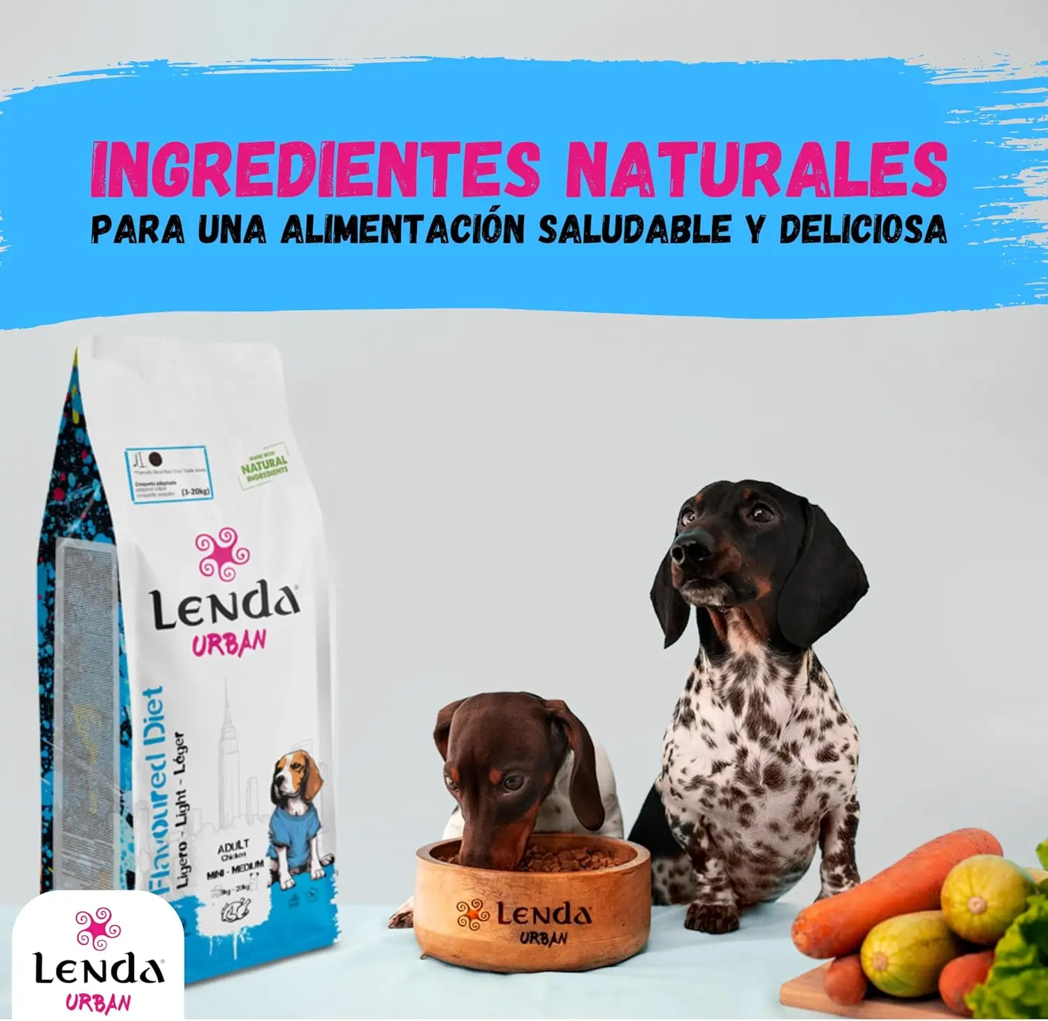 Lenda Urban Light - Cibo Naturale a Basso Contenuto Calorico per Cani di Taglia Mini e Media - immagine 6