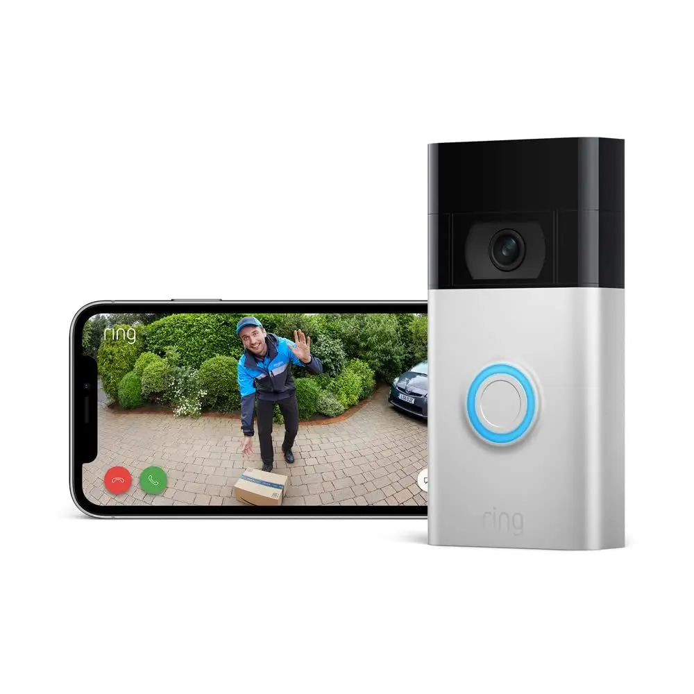 Ring Video Doorbell Vídeo HD 1080p, detección de movimiento avanzada e instalación fácil (2. Gen)
