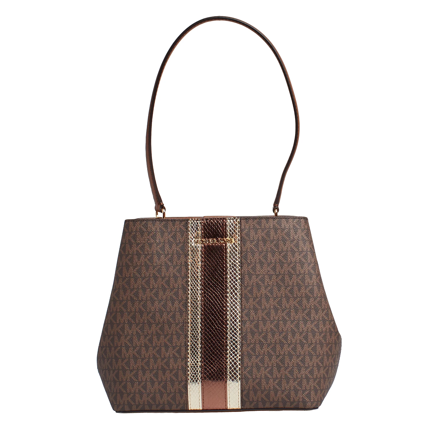 Michael Kors-Bolso de Hombro Pratt Medium Signature 35F4G3FS2B para Mujer