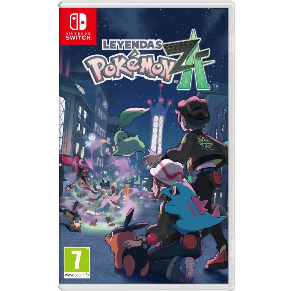 LEYENDAS POKEMON: Z-A SWITCH JUEGO FÍSICO PARA NINTENDO SWITCH VERSIÓN ESPAÑOLA GARANTÍA EUROPEA EU WARRANTY