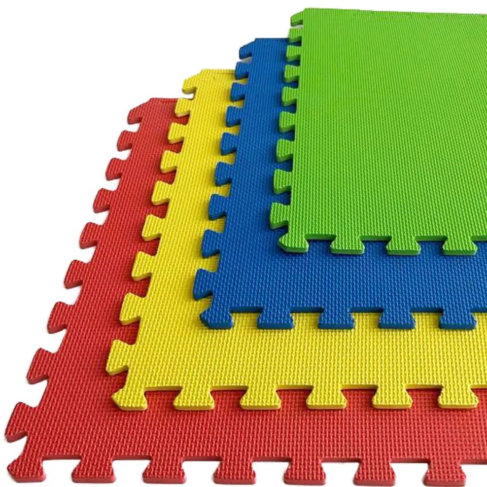 Suelo Gimnasio Esterilla Puzzle Fitness 30x30x1cm Fitness Goma