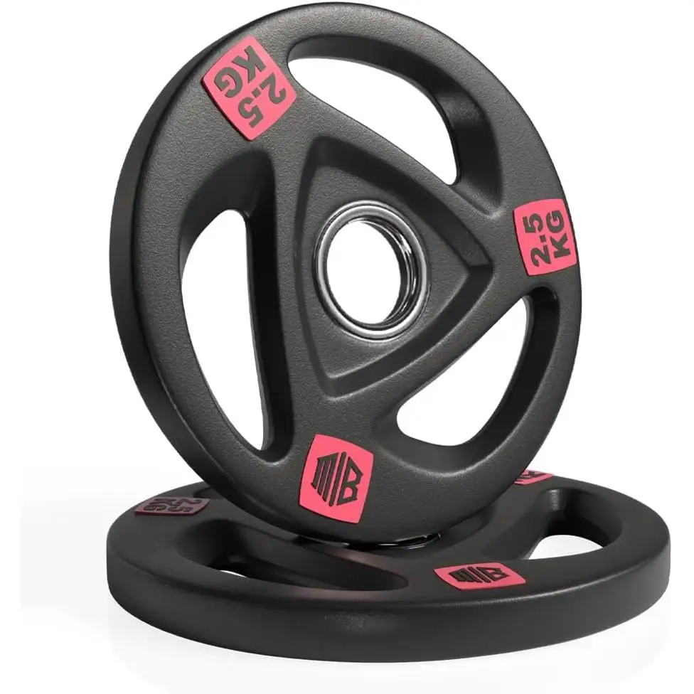 Discos de Pesas – 2,5kg a 20 kg – Diámetro Estándar 30 mm y 50 mm – Compatibles con Mancuernas y Barras para Entrenamiento Libre