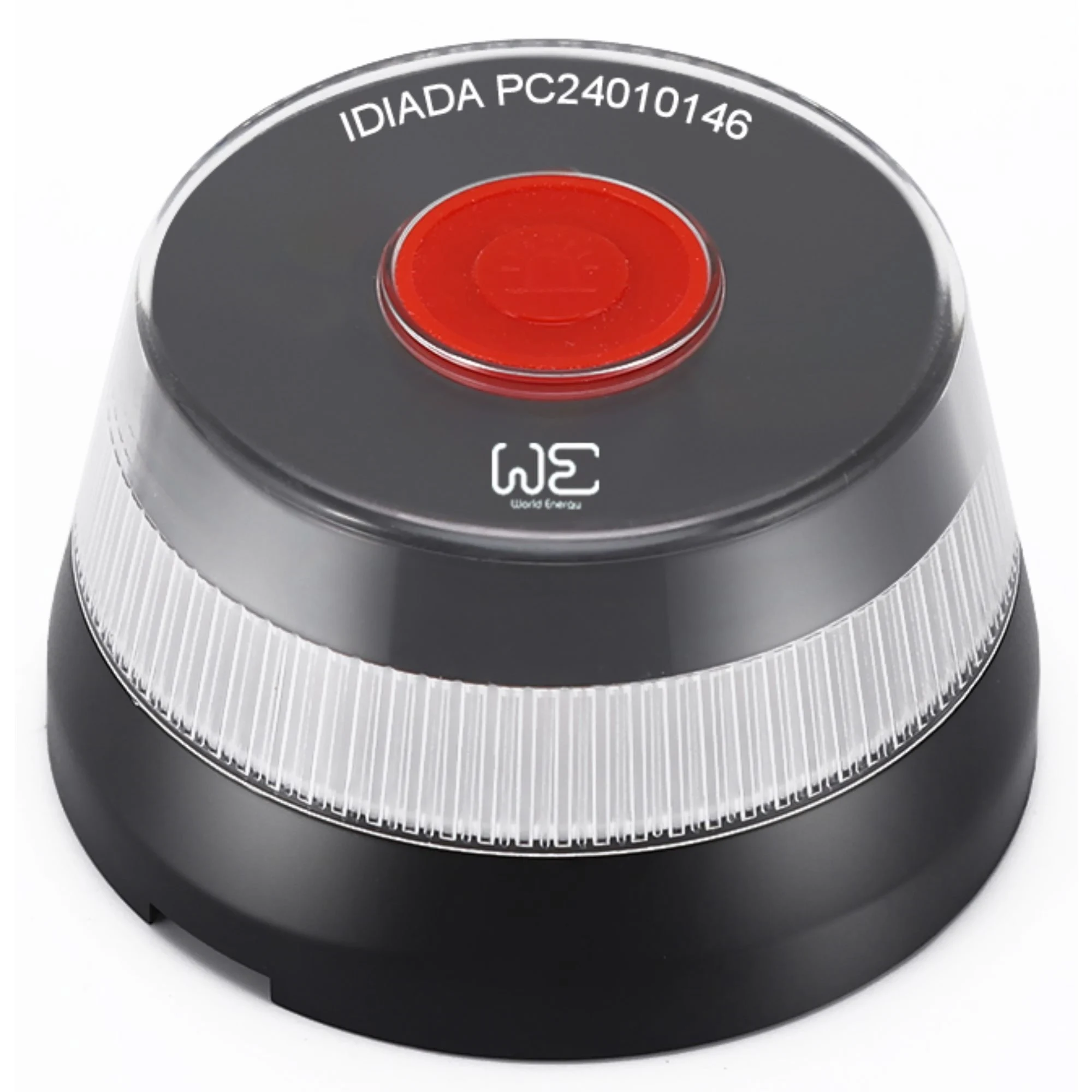 Mandatory emergency beacon v16 connected with dgt 3.0 geolocation, approved emergency light, connected and authorized by dgt, v16 signal with batteries included, telephone connectivity, 360 degree vision