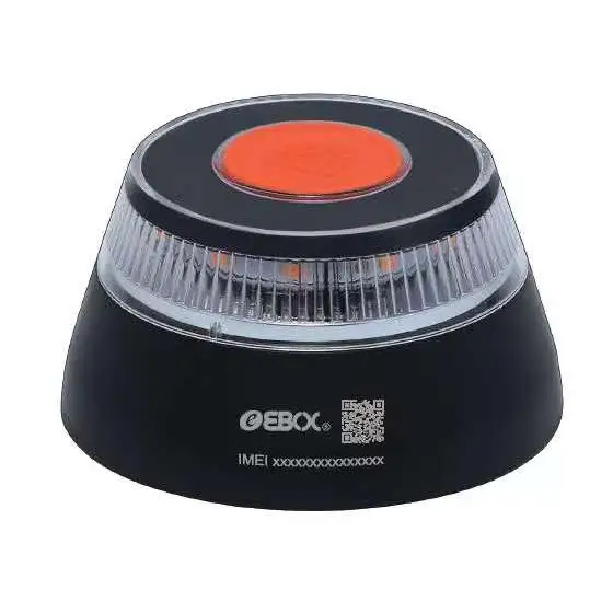 Emergency Light V16 Geolocalized Kershaw 21949 - DGT Approved, includes Free SIM until 2038, Magnetic Base, 360° Visibility up to 1 KM, CE Certified, Ideal for Roadside Safety and Car Emergency Kits.