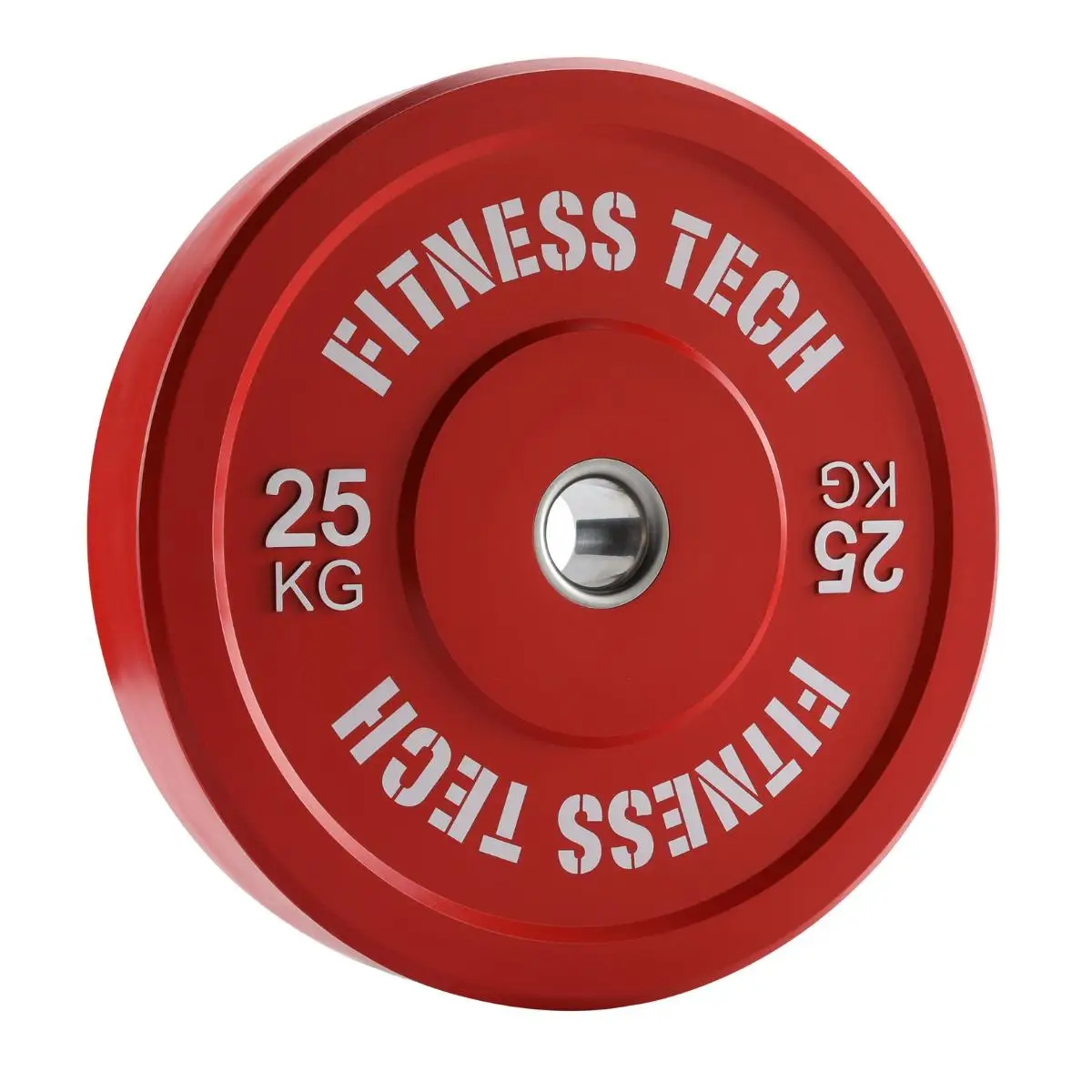 Fitness Tech Disco Bumper Plate Alta Resistencia Discos