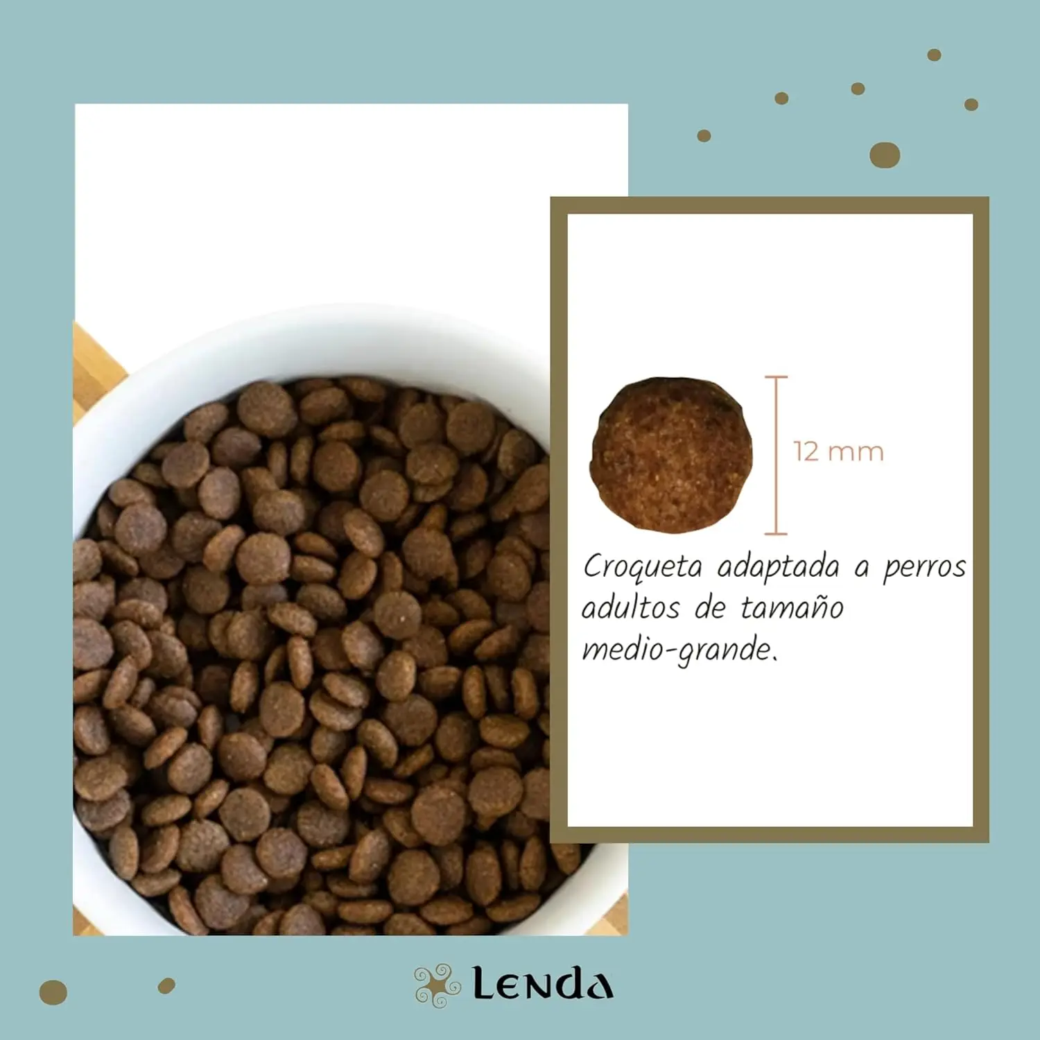 Lenda Senior Mobility - Cibo Naturale per Cani Senior - Ricco di Tacchino e Supporto per le Articolazioni - immagine 3