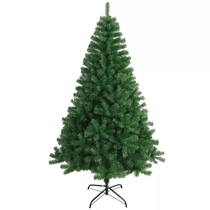 Artificial Christmas Tree, Gerimport, 60cm-210cm sizes, made of fireproof PET with foldable design for easy storage, perfect for indoor and outdoor decoration, customizable with lights and ornaments.