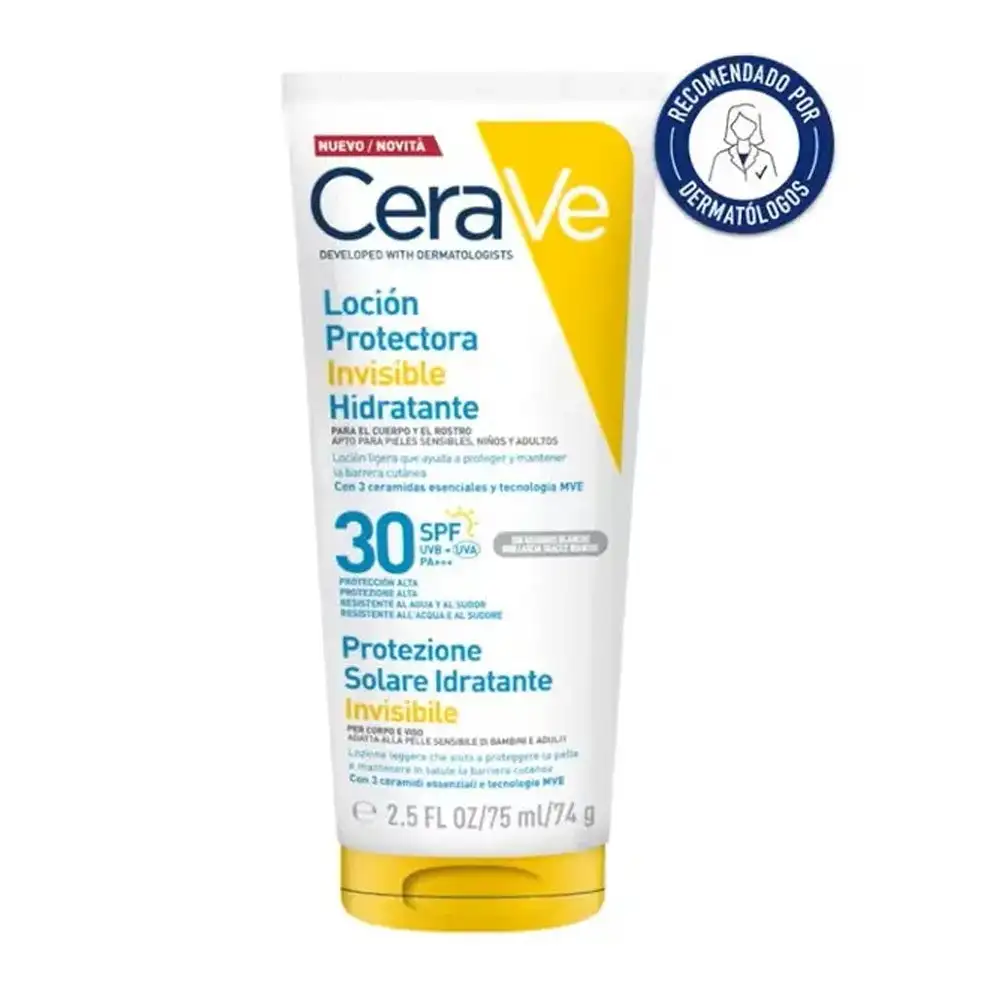 Cerave Loción Protectora Invisible Hidratante Spf+30 75ml - AliExpress 66