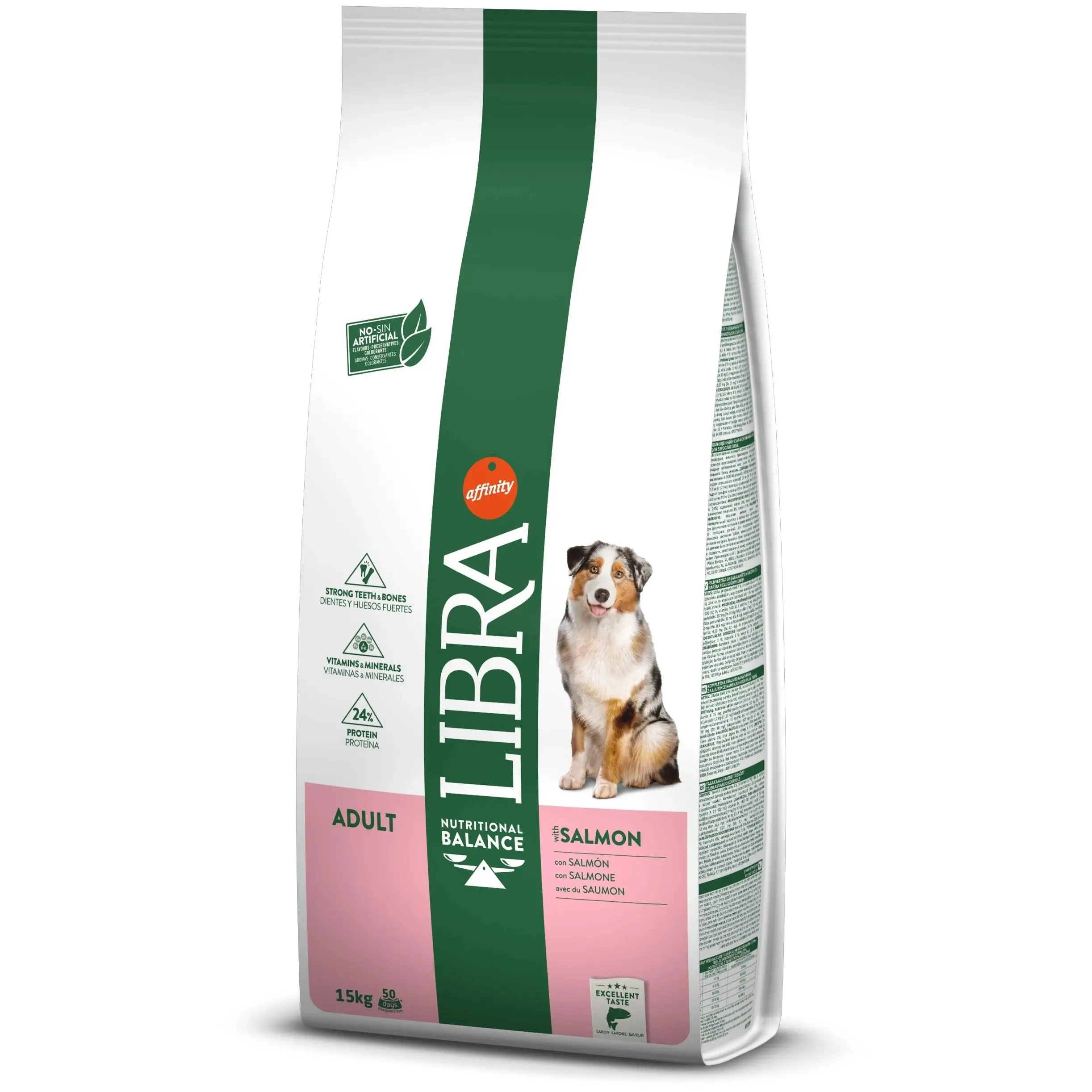Libra Dog Pienso Adult de Salmón para Perros (Perros , Comida , Pienso) - 3 Kg