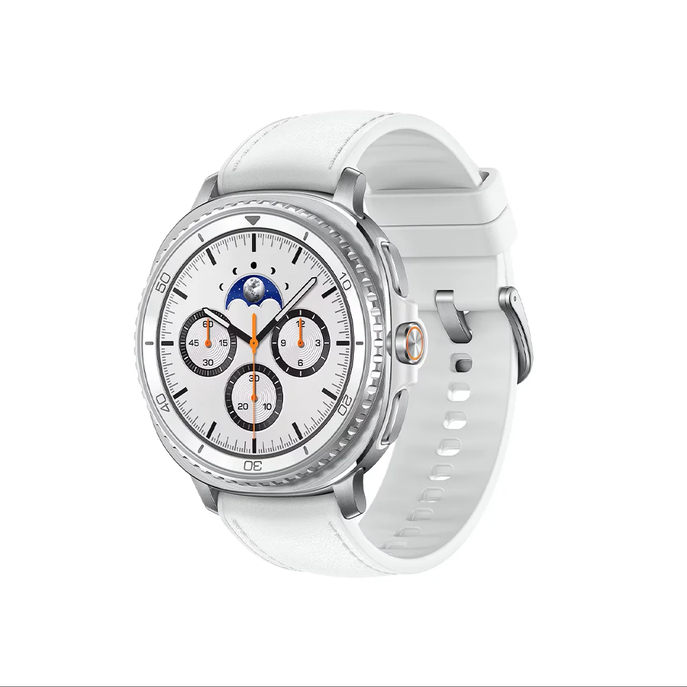 Samsung Galaxy Watch8 Classic 46 mm Bluetooth Reloj Inteligente, Negro/Blanco, Hybrid Strap, Galaxy AI, Procesador 3 nm, Asistente de Salud y Sueño, Seguimiento Deportivo, L1+L5 Dual- Frecuencia GPS, 5ATM + IP68, 445 mAh Hasta 30 horas