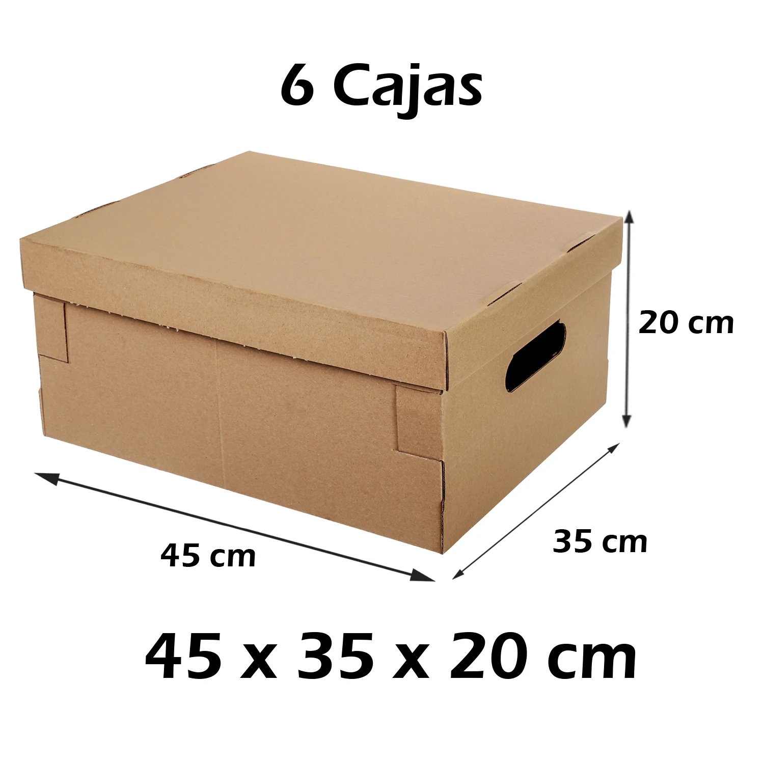 Confezione da 30 scatole per spedizione, dimensioni piccole, 20 x 14 x