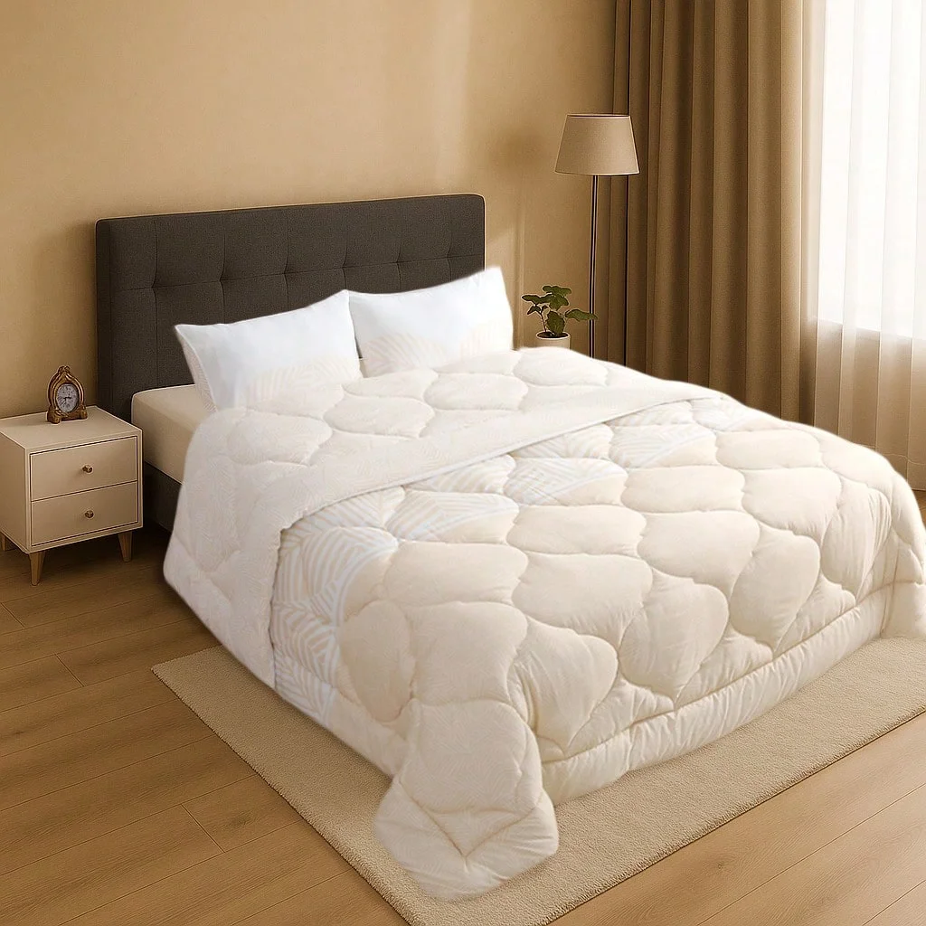 Edredón Nórdico de Microfibra Alternativa al plumón,Edredón Relleno Nórdico 4 Estaciones Con Estampado Y Reversible .Variedad de Colores.