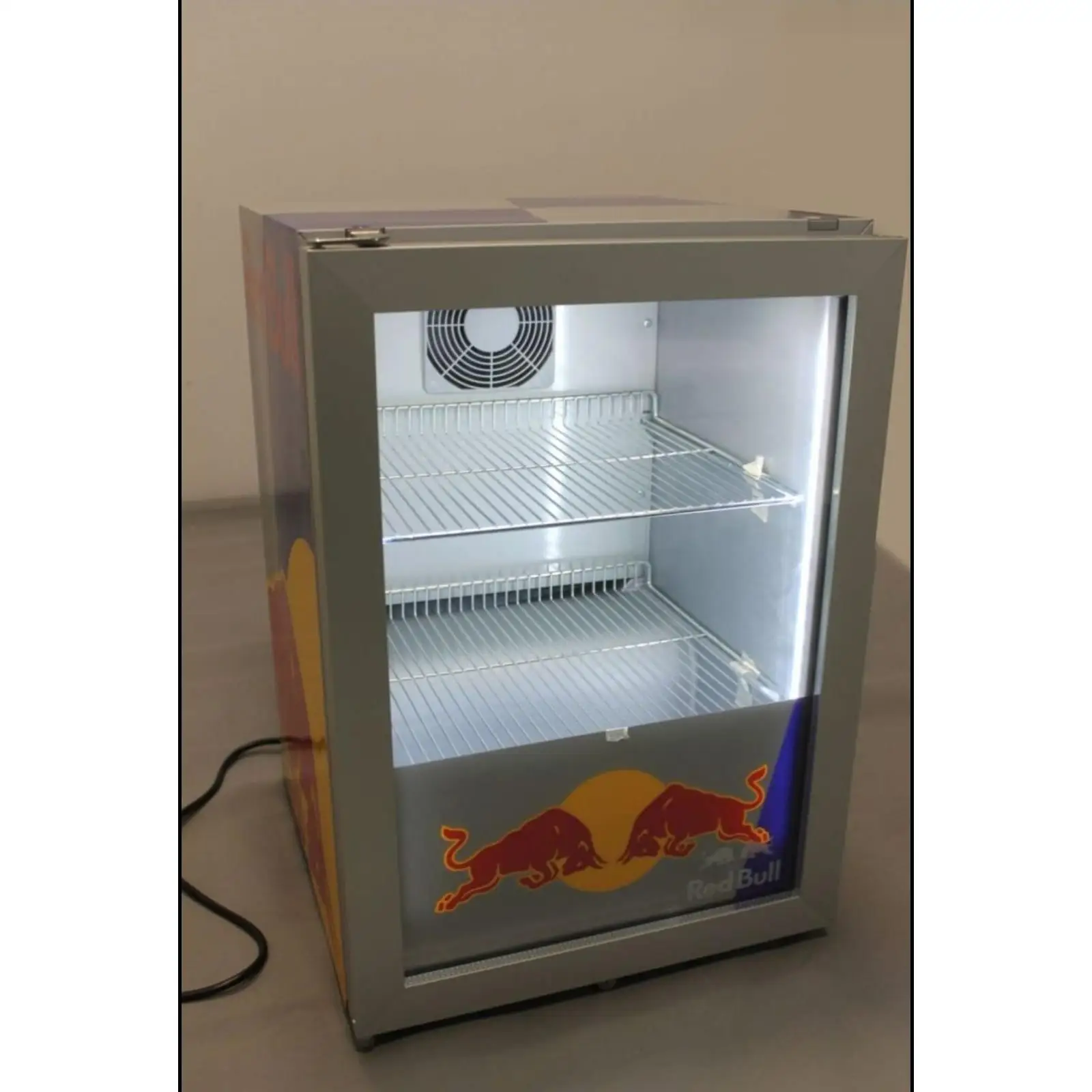 冷蔵庫・冷凍庫 RED BULL LIGHTED COUNTER-TOP MINI FRIDGE Red Bull Mini display countertop refrigerator