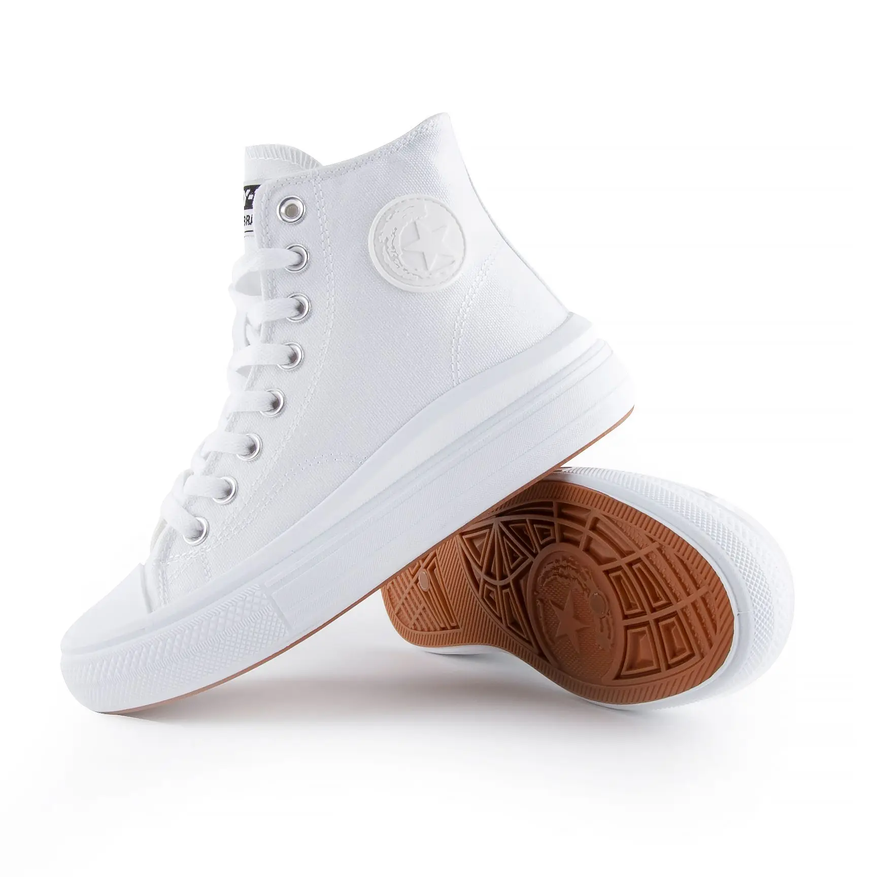 ANDY-Z High-top Canvas Shoes back view
