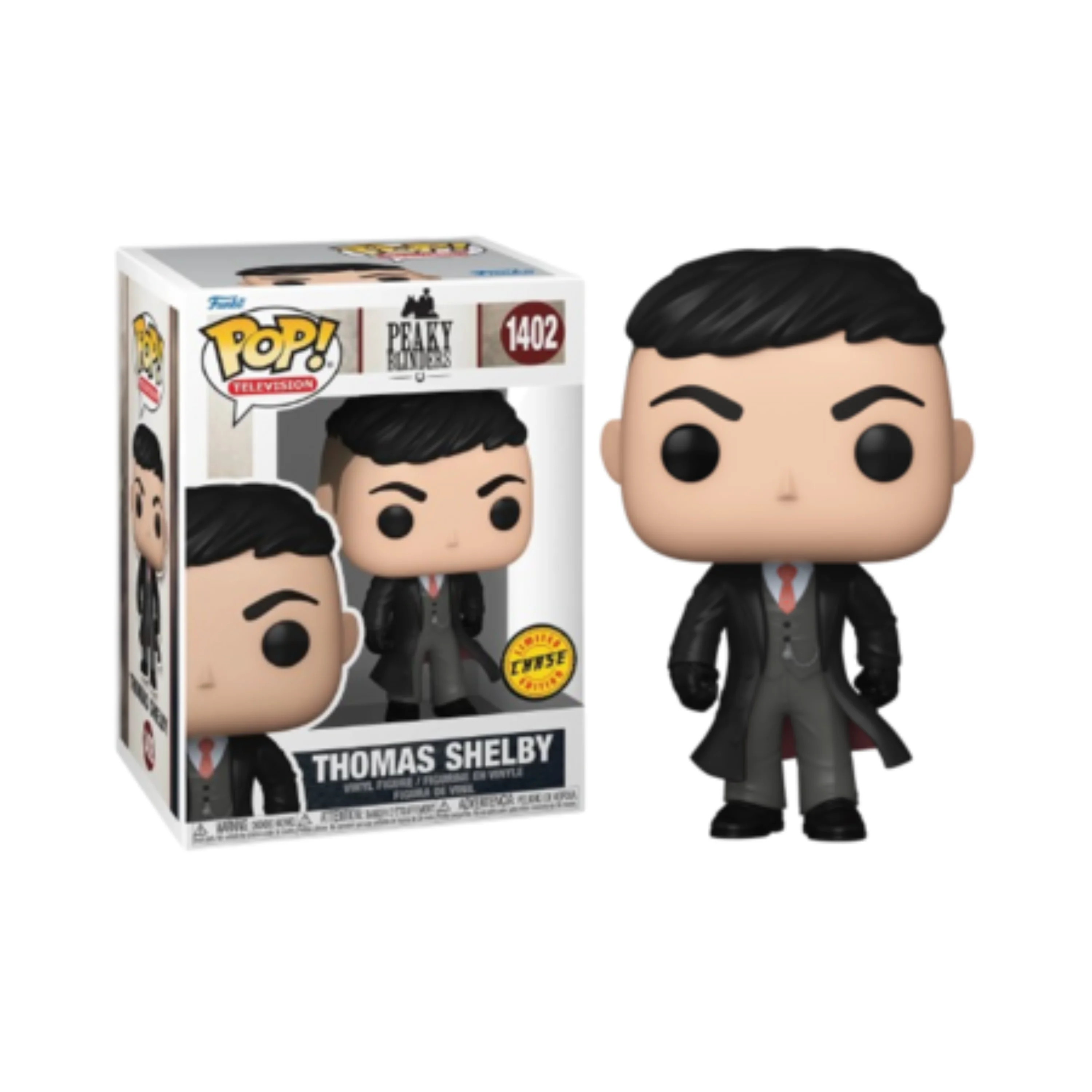 FunkoPOPPEAKYBLINDERSTHOMASSHELBY1402CHASELIMITEDEDITIONvinylfigurecollectibleFunko