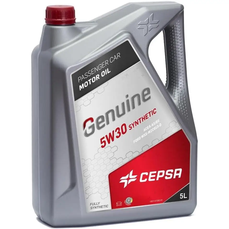 CEPSA Genuine 5W30 Synthetic (5L) - Olio sintetico dalle massime prestazioni per motori a benzina e diesel