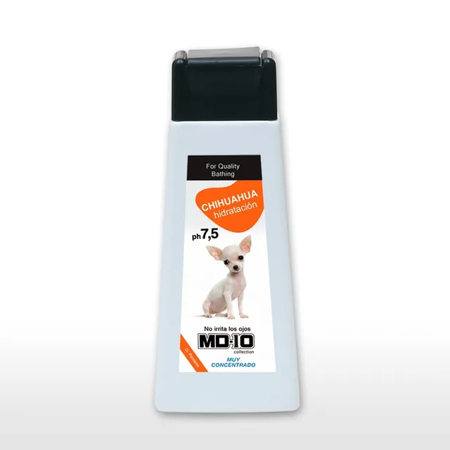 Champú para Chihuahua - Champú para Perros Hidratante y Dermoprotector con Vitamina D-Pantenol - Aporta Flexibilidad y Evita la Caída del Pelo