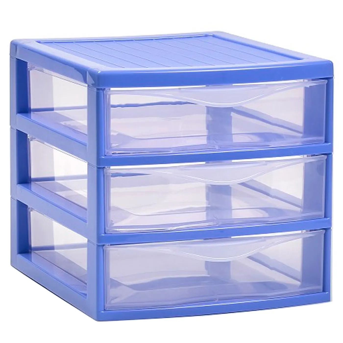 SUNDIS Orgamix, Tour De Rangement En Plastique Noir, 6 Tiroirs