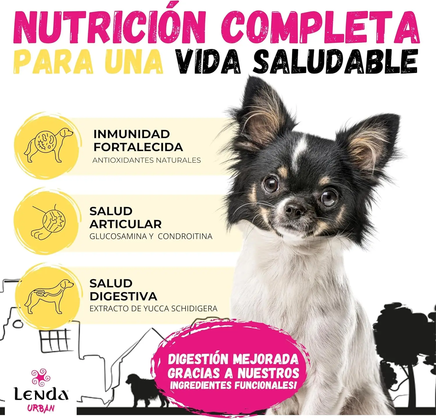 Lenda Urban Light - Cibo Naturale a Basso Contenuto Calorico per Cani di Taglia Mini e Media - immagine 4
