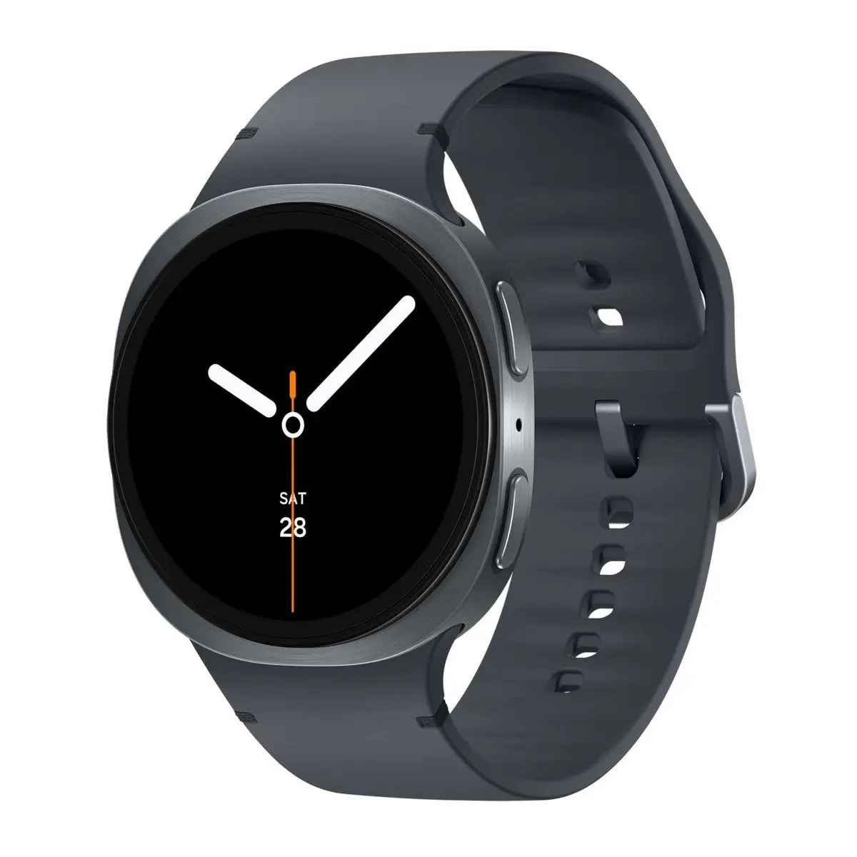 Samsung Galaxy Watch8 40/44 mm Bluetooth, Reloj Inteligente, Gris Oscuro / Plateado, Galaxy AI, Potente Procesador 3nm, Asistente de Salud y Sueño, Seguimiento Deportivo, L1+L5 Dual- Frecuencia GPS, 5ATM + IP68