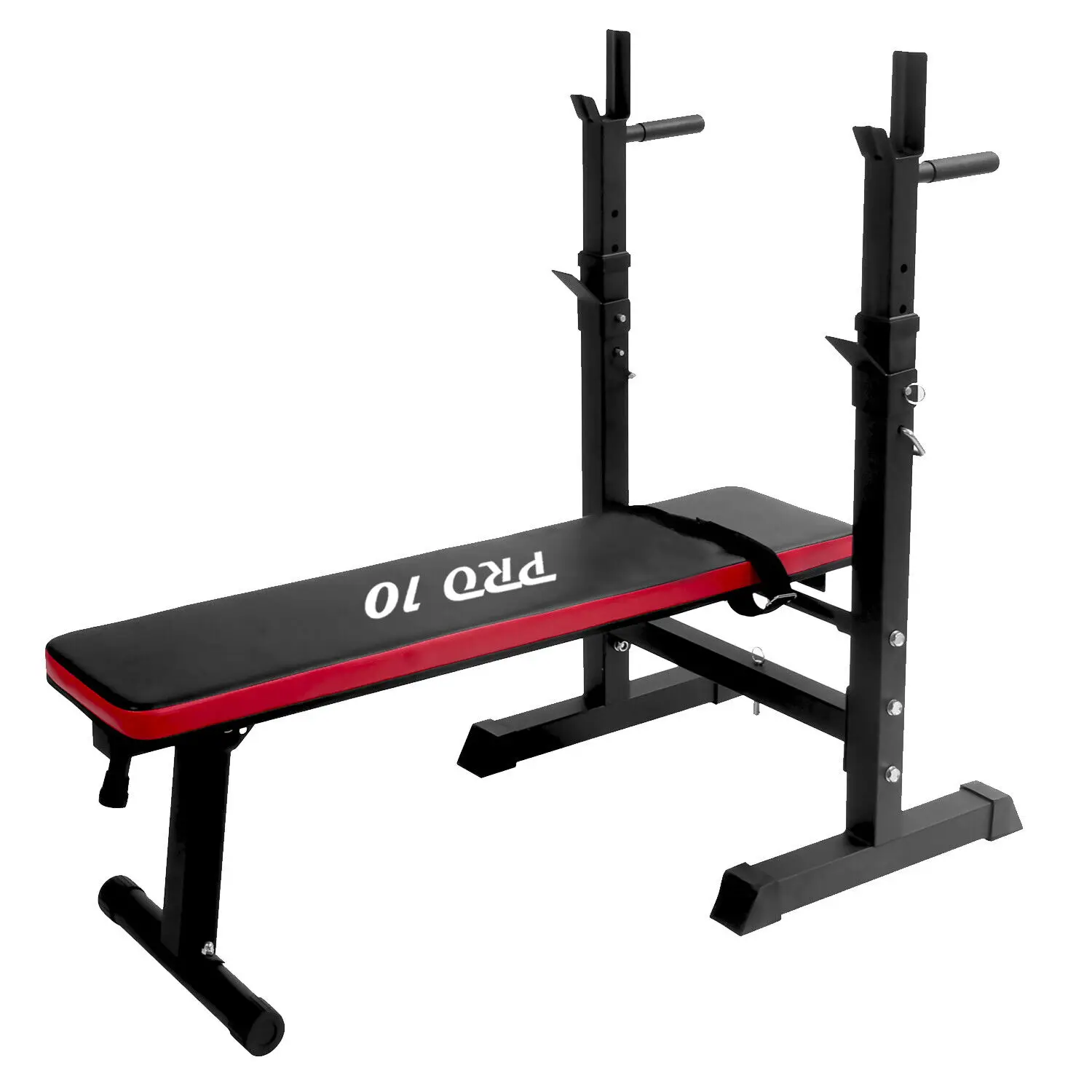 Banco de Musculación Plegable Pro10 ES-544 Fit-Force, Multifunción y Práctico