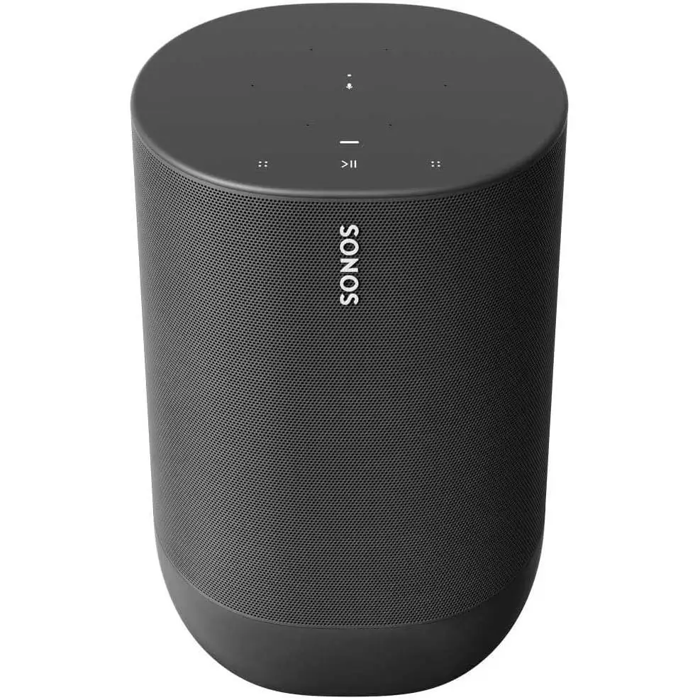Sonos Move - Altavoz Inteligente, portátil y Resistente, con batería integrada, para Escuchar música Dentro y Fuera de casa, Color Negro