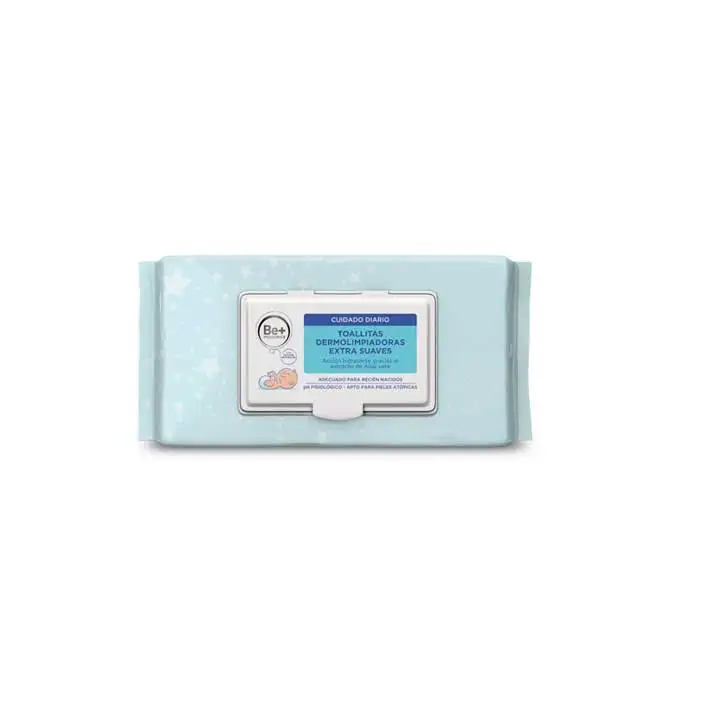 Be + Pediatrics Remover Dermolimpiator Wipes 72 Pcts for Sensitive Skin