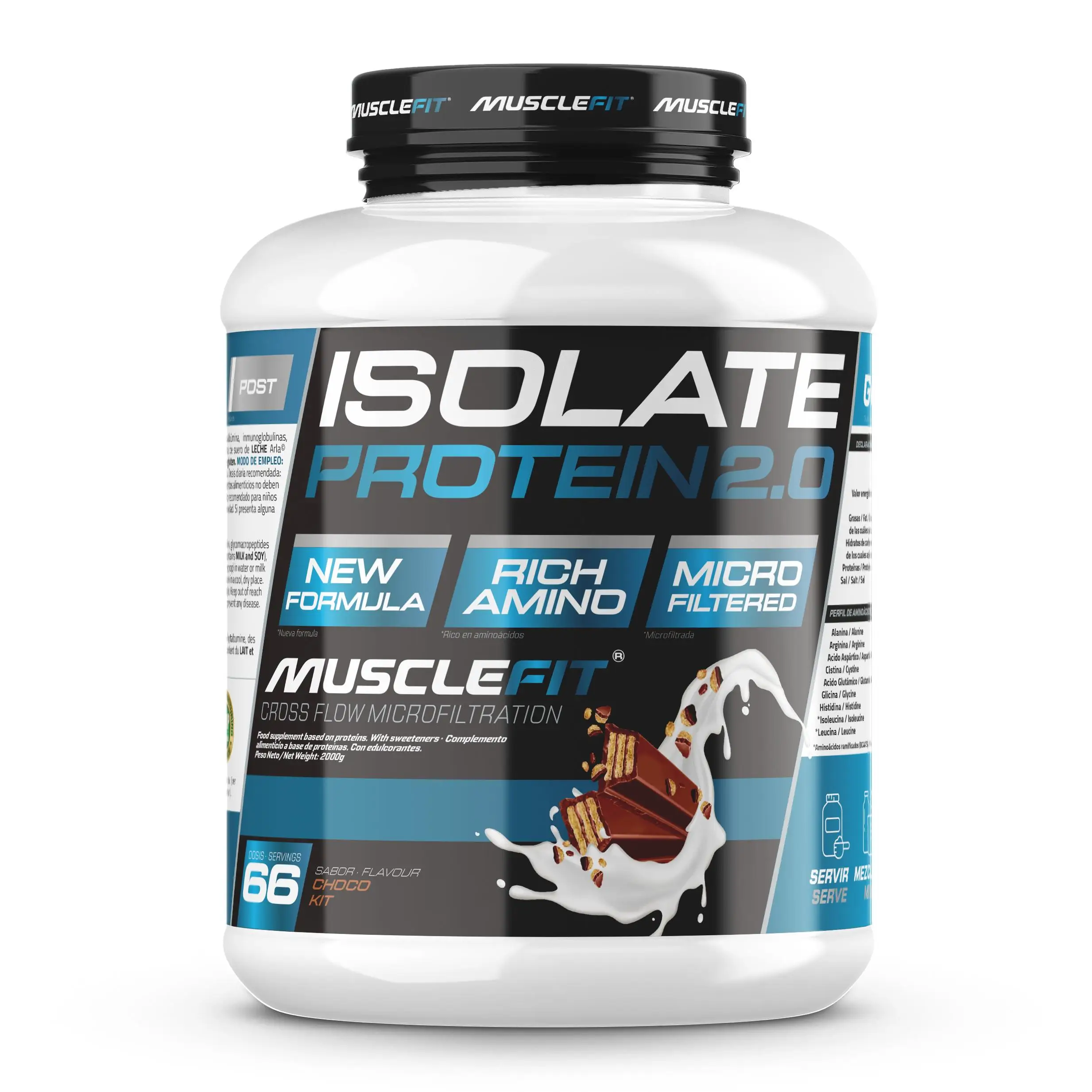 ISOLATE Protein CFM 2kg - MuscleFit  MUSCLECULT│ Creación de