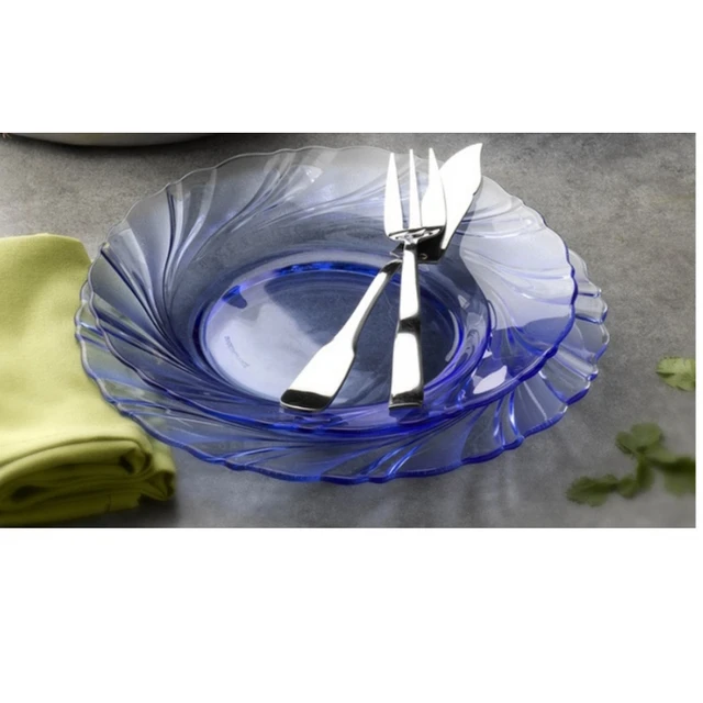 Vajilla Duralex Verde Completa Vajilla Saphir Lys Duralex 12