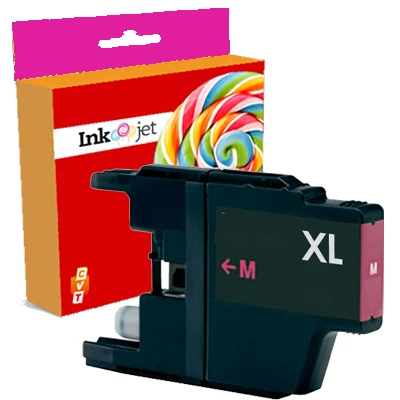 Compatible-Brother-LC1220XL-LC1240XL-LC1280XL-Magenta-LC-1240M-ink ...